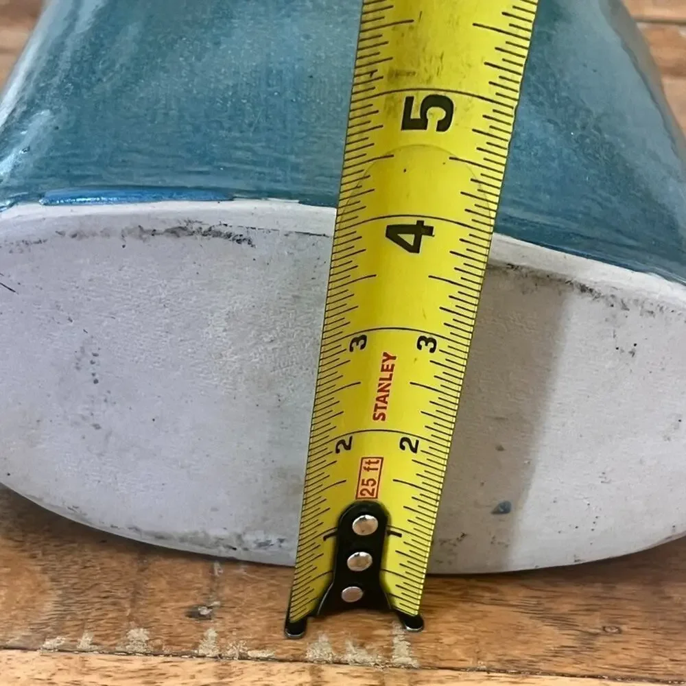 Studio Art Pottery Ceramic Vase 10.5
